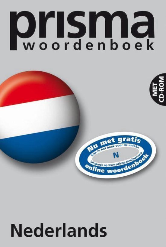 Cover van het boek 'Prisma woordenboek Nederlands nieuwe spelling + CD-ROM'