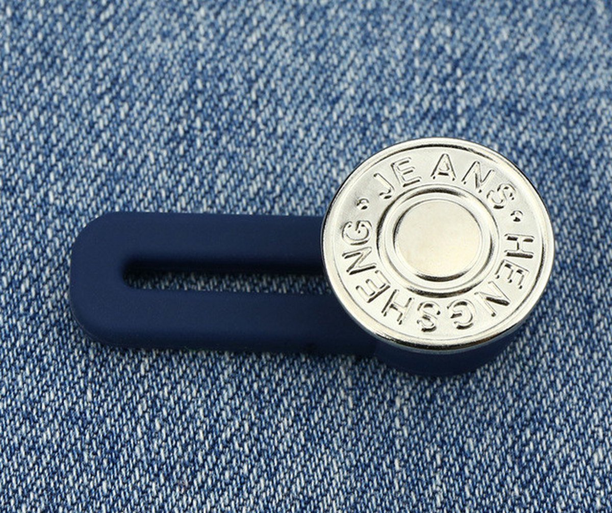 Broek Verlenger zilver met tekst