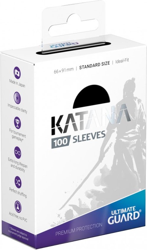 Ultimate Guard Katana Sleeves - Blue (Standard-100
