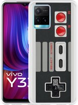 Vivo Y33s Hoesje Retro Controller Classic - Designed by Cazy