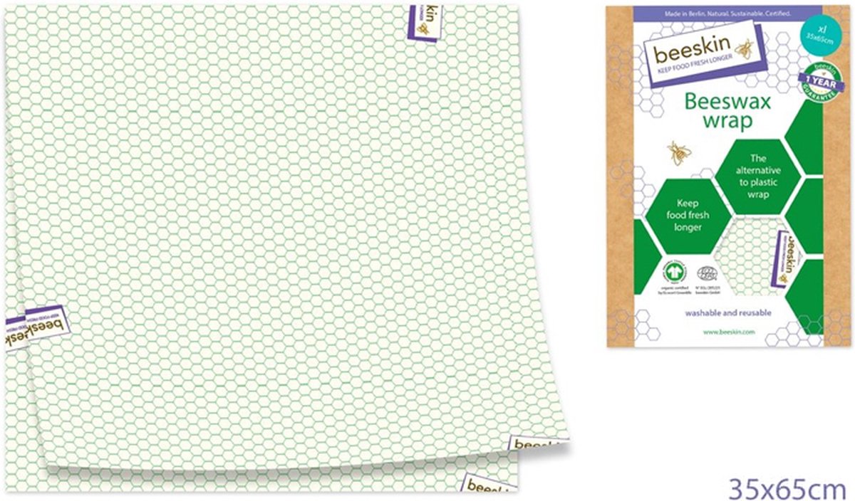 Goedkoopste Beeskin Bijenwasdoek - Extra Large - 35x65 - Standard print