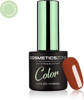 Cosmetics Zone Hypoallergene UV/LED Gellak 7ml. Cuzco Peak 739 - Oranje - Glanzend - Gel nagellak