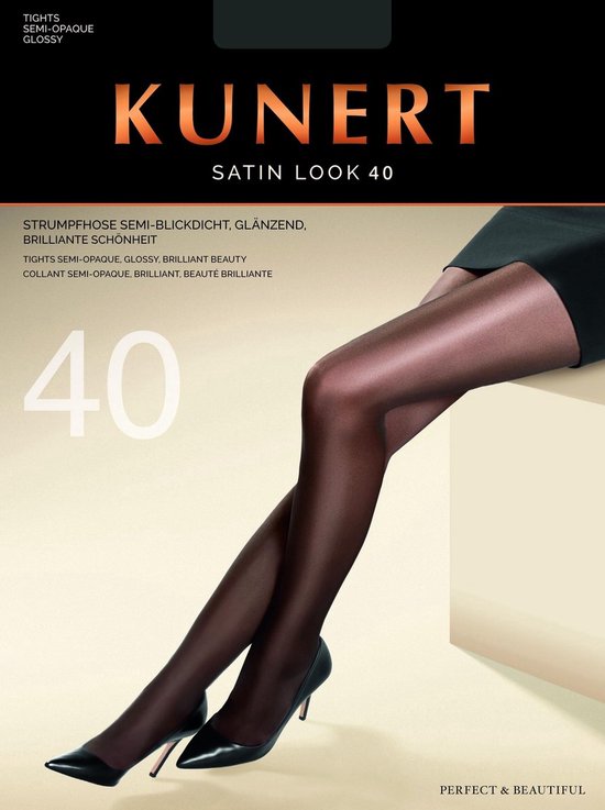 Kunert - Opaque 40 - Zwart - Maat 36/38