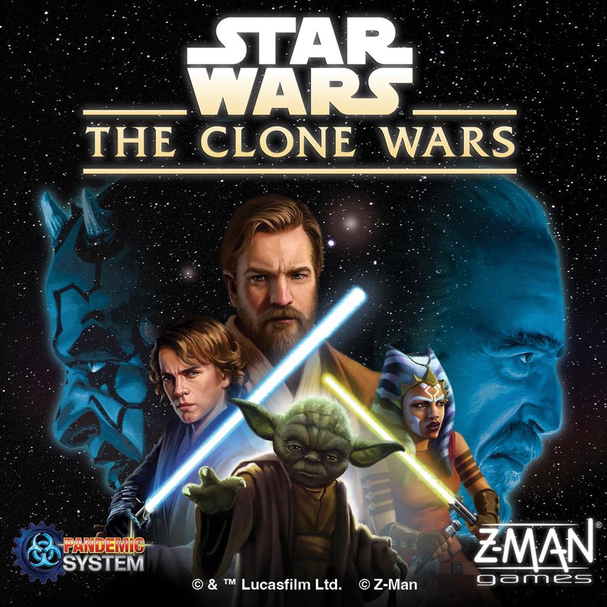 Star Wars: The Clone Wars - A Pandemic System Game - Engelstalig
