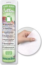 Madeira Cotton Soft tear-away 0,3x10m wit - 3st