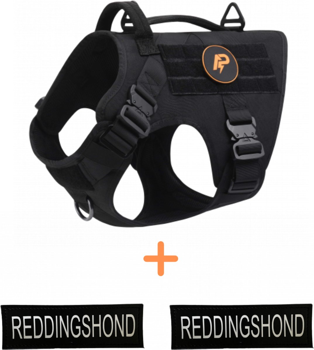 Huntboo Ontsnapbestendig Hondentuig Medium, Anti-Trek