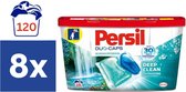 Persil Duo-Caps Emerald Waterfall Wascapsules - Wasmiddel Capsules - Voordeelverpakking - 8 x 15 wasbeurten