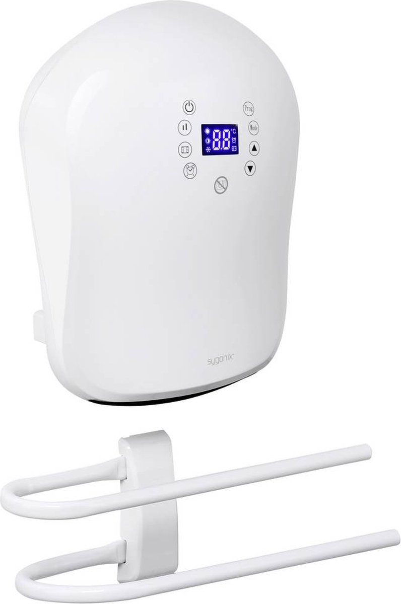 Sygonix WM-FH-W001 Snelverwarmer voor badkamer Wit
