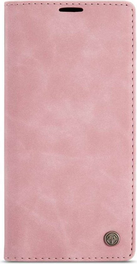 Coque iPhone 14 Pro Max - Etui portefeuille - Rose - Caseme