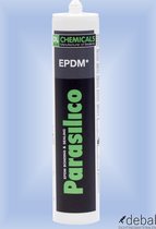 Parasilico professionele EPDM kit 310ml zwart dakrubber