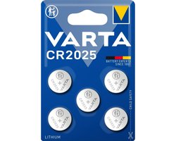 Varta CR2025 - 5 stuks