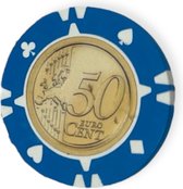 Kinky Pleasure Euro Jetons de Poker € 0,50 Euro 0 Pièces Zwart MP027-005