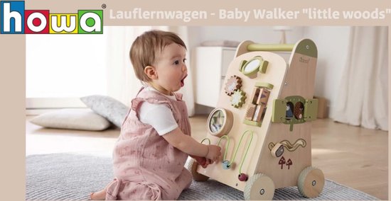 howa trotteur en bois Babywalker Little woods 6026