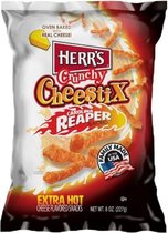 Herr's - Carolina Reaper Cheestix - 3x227 gram - Amerikaans Chips - Buitenlands Chips