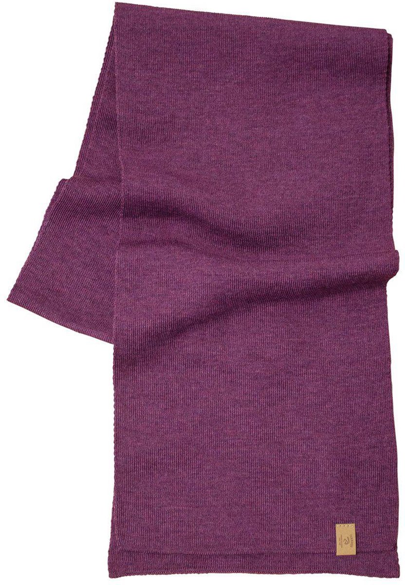 Ivanhoe gebreide sjaal van wol Uni Paars - One Size 175x23 - Paars