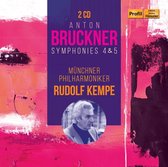 Münchner Philharmoniker, Rudolf Kempe - Bruckner: Symphonies 4 & 5 (2 CD)