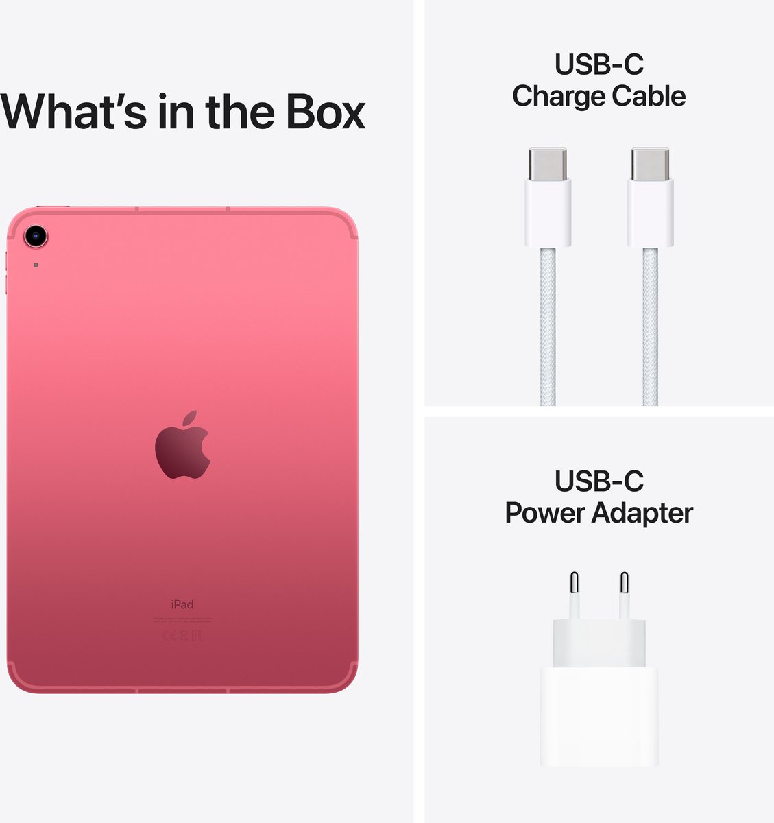 Apple iPad 2022 10,9 inch Roze 64GB WiFi 5G A14 Bionic Retina scherm Touch ID USB-C - Afbeelding 4