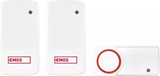 EMOS Draadloze deurbel zonder batterij, 2x bel, P5750.2R — afbeelding 4
