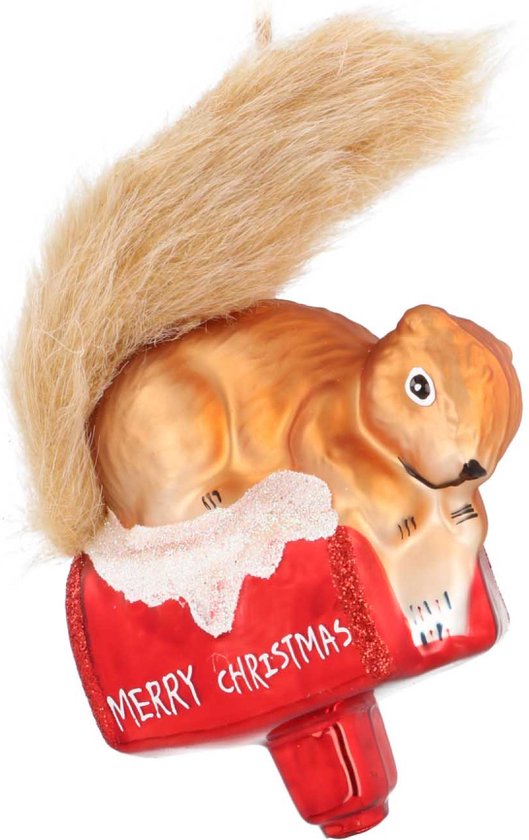 CANVAS Collection Noël en campagne - Ornement de Noël Souris avec