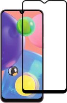 Smartphonica Samsung Galaxy A70s full cover tempered glass screenprotector van gehard glas met afgeronde hoeken geschikt voor Samsung Galaxy A70s