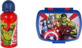 Avengers lunchbox / broodtrommel en aluminium drinkbeker 400ml