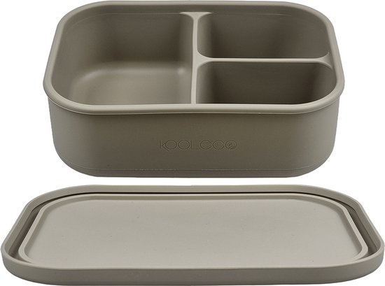 Foto: Kooleco siliconen bento lunchbox stone