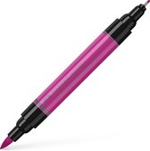 Stylo à dessin Faber-Castell - Pitt Artist Pen - marqueur duo - 125 violet moyen - FC-162125