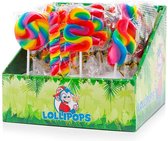 Mini lollipops rainbow 24x 17 gram