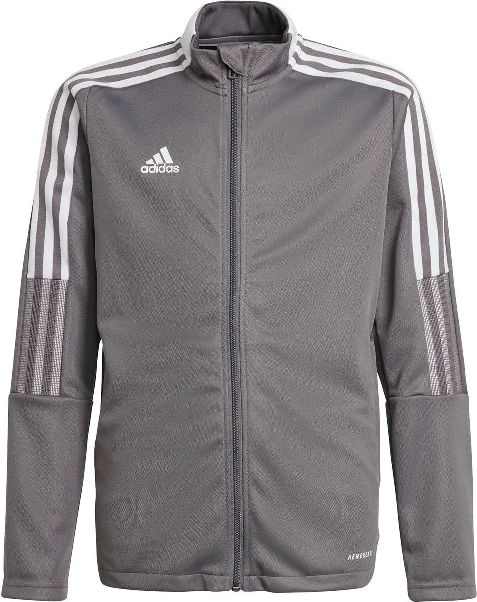 Adidas Tiro 21 Polyestervest Kinderen - Grijs | Maat: 116