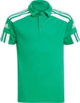 Adidas Squadra 21 Polo Kinderen - Groen / Wit | Maat: 116
