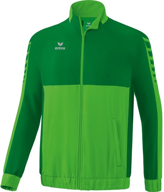 ERIMA Six Wings Presentatiejack Green-Smaragd Maat XL