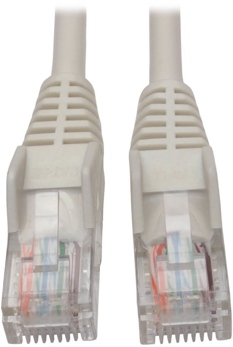 Tripp Lite N001-005-WH netwerkkabel 1,5 m Cat5e U/UTP (UTP) Wit