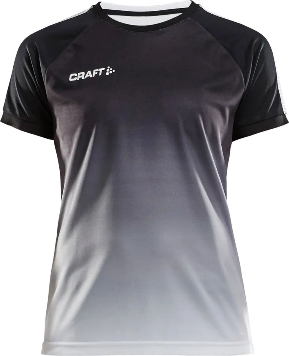 Craft Pro Control Fade Shirt Korte Mouw Dames - Zwart | Maat: XL