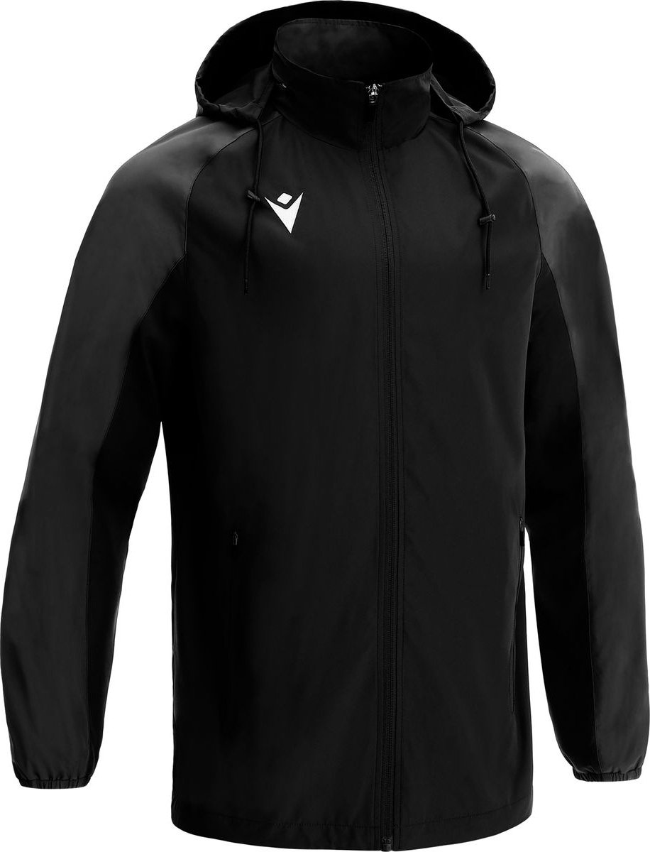 Macron Excellence Elbrus Regenjas Heren - Zwart / Donkergrijs | Maat: 5XL