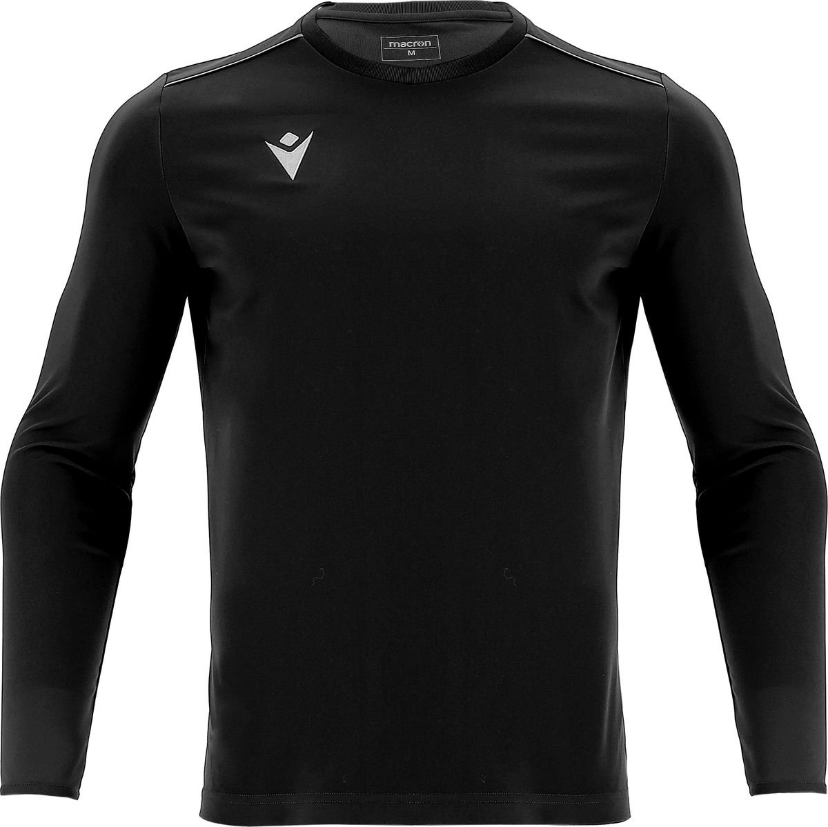 Macron Rigel Hero Voetbalshirt Lange Mouw Heren - Zwart | Maat: 5XL