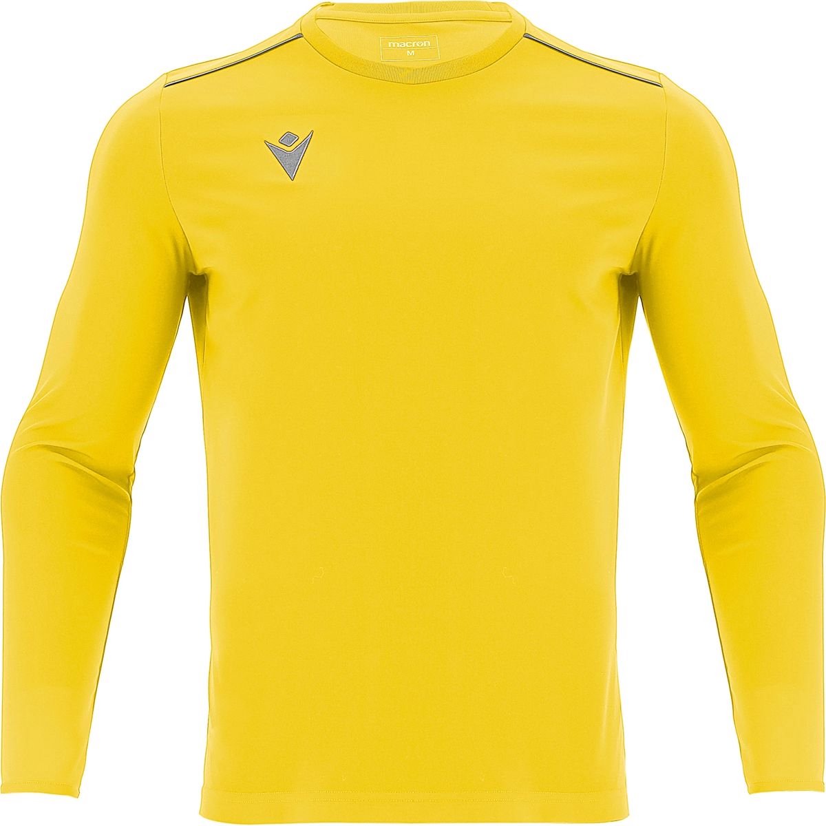 Macron Rigel Hero Voetbalshirt Lange Mouw Kinderen - Geel | Maat: 140