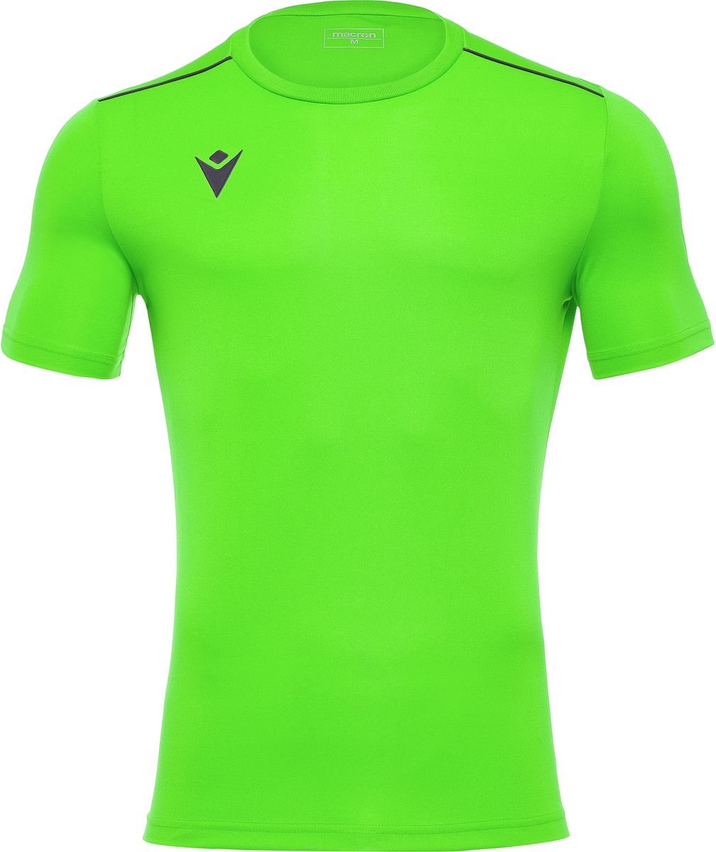 Macron Rigel Hero Shirt Korte Mouw Heren - Fluo Groen | Maat: L