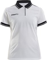 Craft Pro Control Poloshirt W 1906735 - White/Black - XL