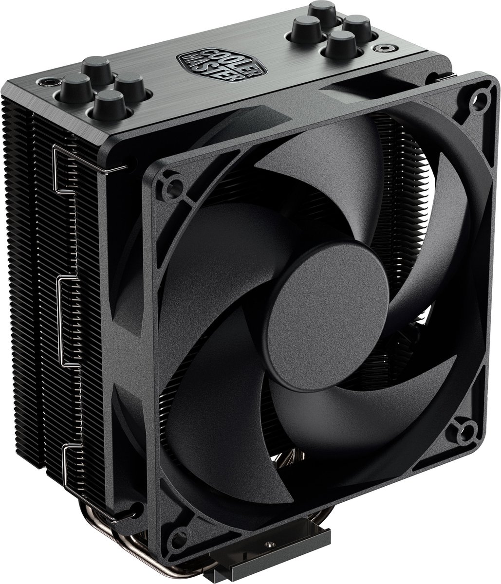 Cooler Master Hyper 212 Black Edition CPU Cooler - LGA1700, LGA115X, LGA1200, LGA2066, LGA2011(-v3), LGA1366, AM4, AM3(+), AM2(+), FM2(+), FM1 - Cooler Master