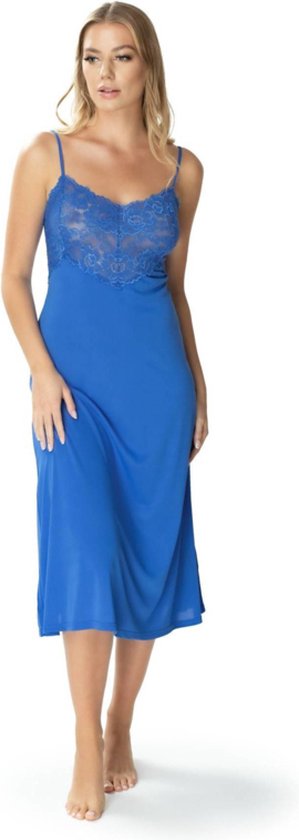 Belle robe de nuit Mewa - Flamenco - bleu 44
