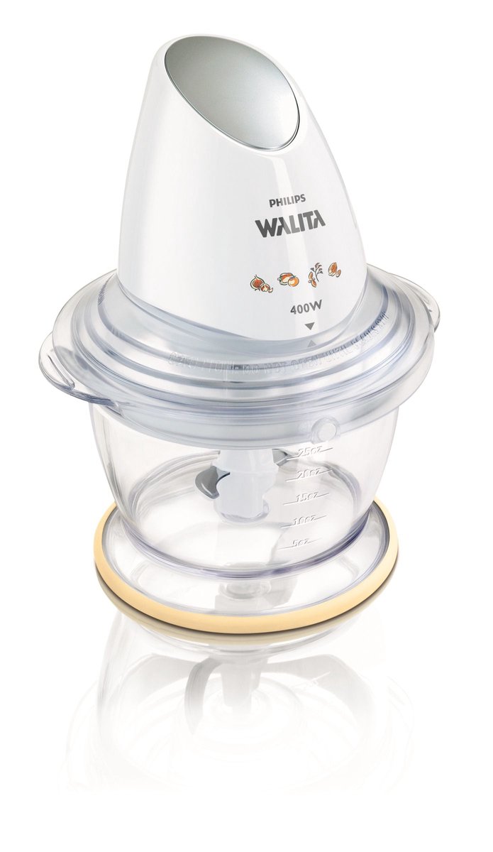 Philips Walita RI1396/00 hachoir électrique 1 L 400 W Argent Blanc