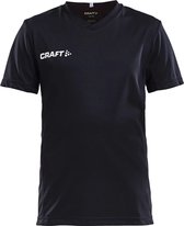 Craft Squad Shirt Korte Mouw Dames - Zwart | Maat: XS