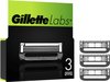 Gillette Navulmesjes Voor GilletteLabs - Exfoliating Bar En Heated Razor - 3 Scheermesjes