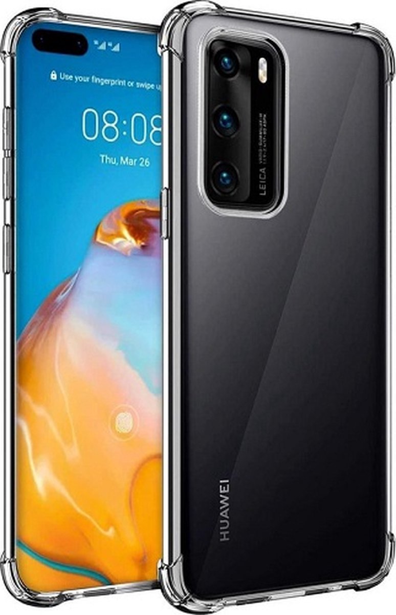 Huawei P40 Hoesje Shockproof Transparant