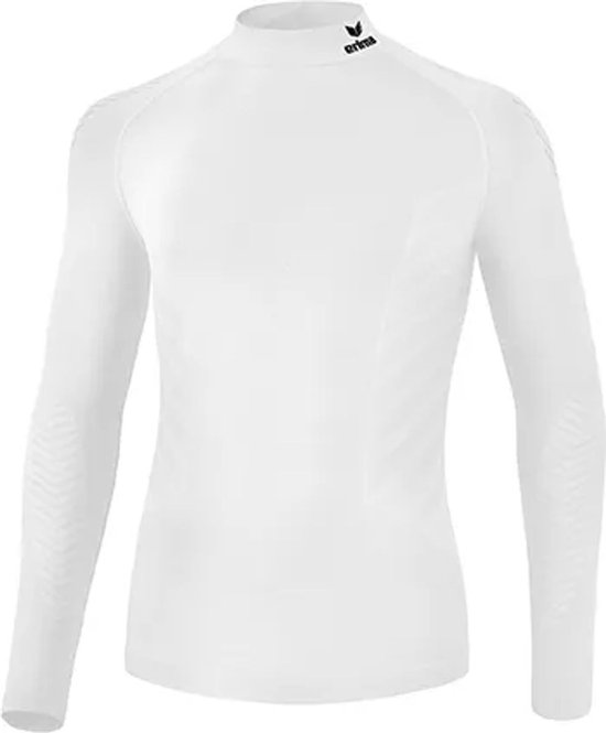 Erima Athletic Shirt Opstaande Kraag Kinderen - Wit | Maat: 152/164