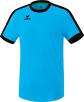 Erima Retro Star Shirt Curacao-Zwart Maat XL