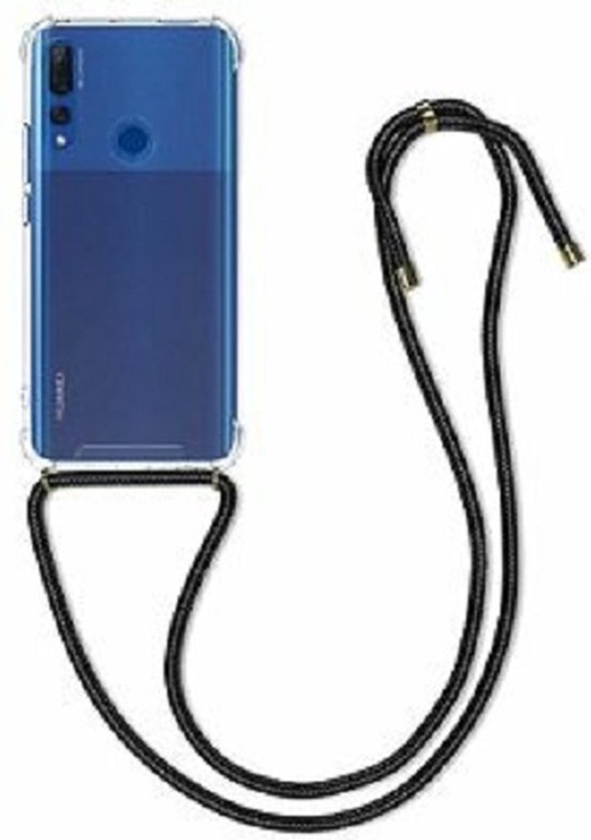Huawei Y9 2019 Hoesje Met Koord Transparant