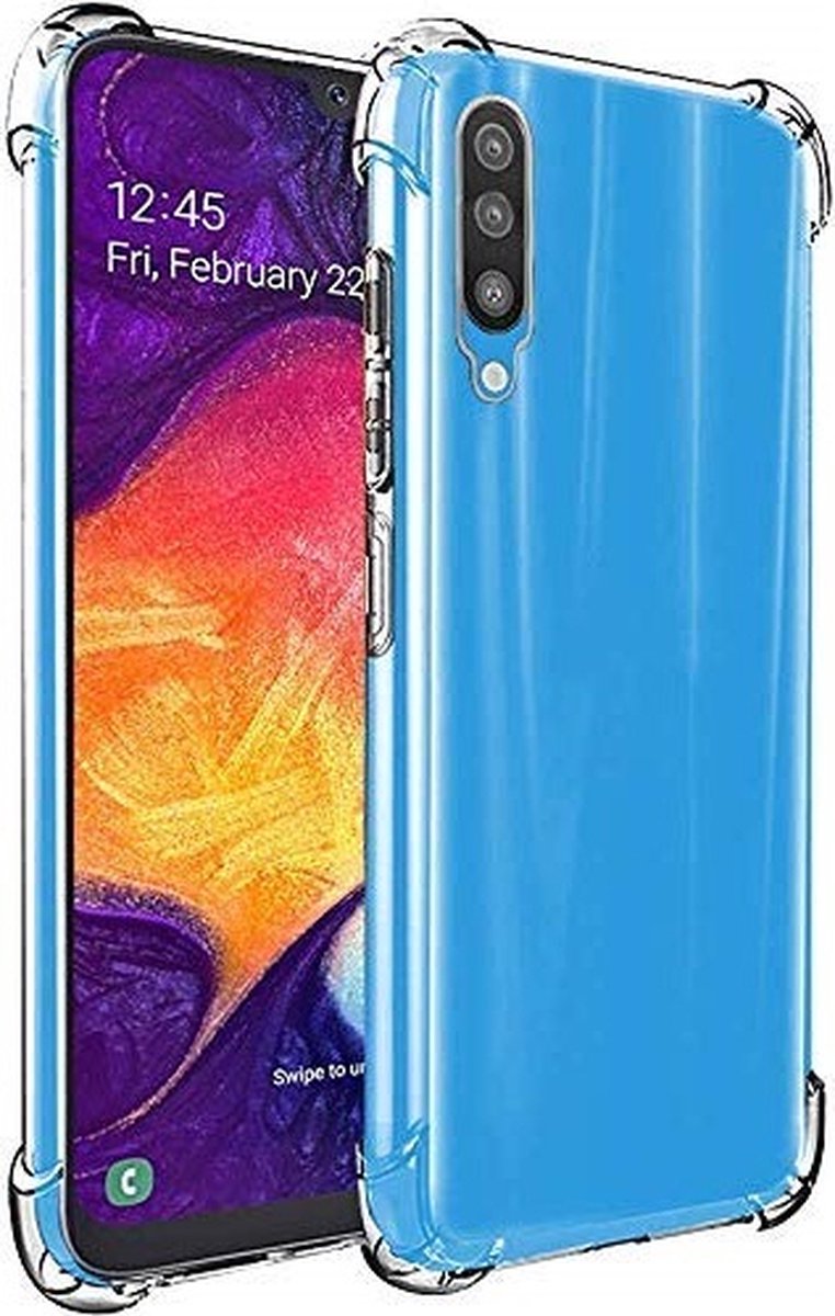 Samsung A70 Hoesje Shockproof Transparant