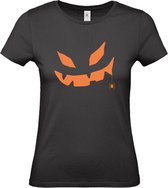 DAMES TSHIRT HALLOWEEN REFLECTEREND - MEDIUM