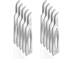 Swann Morton - Blue - Scalpel Mesjes - Niet Steriel - Scalpel / Bistouri Mesjes - Maat 15 - 10 Stuks